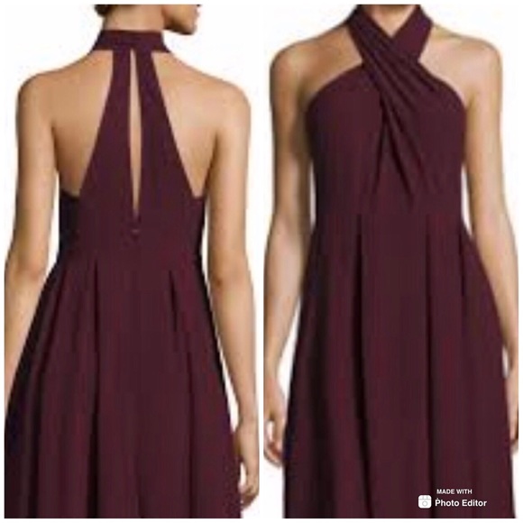 Halston Heritage Dresses & Skirts - Halston Heritage Crisscross Flared Ponte Dress